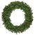 Pre-Lit Black River Pine Artificial Christmas Wreath, 48-Inch, Clear Lights - IMAGE 1