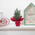 11.75" Green Merry Christmas 3-D House Wall Sign - IMAGE 3