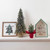 11.75" Green Merry Christmas 3-D House Wall Sign - IMAGE 4