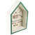 11.75" Green Merry Christmas 3-D House Wall Sign - IMAGE 5