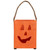 Small Orange Wood Jack O Lantern Halloween Candle Lantern - 6.25" - IMAGE 2