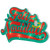 18" Lighted 'Feliz Navidad' Christmas Window Silhouette - IMAGE 5