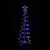 LED Lighted Spiral Outdoor Christmas Trees - 3' 4' and 6' - Multicolor - Set of 3 - IMAGE 5