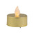 LED Lighted Flameless Flickering Tea Light Candles - Metallic Gold - Set of 4