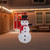 4' Lighted Pop-Up Snowman Outdoor Christmas Decoration - IMAGE 2