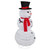4' Lighted Pop-Up Snowman Outdoor Christmas Decoration - IMAGE 5