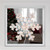 Lighted Holographic Snowflake Christmas Window Decoration - 12" - Clear Lights - IMAGE 2