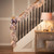 9' x 10" Pre-Lit Vermont White Pine Artificial Christmas Garland, Clear Lights - IMAGE 3