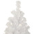 3.5' Pre-Lit Potted Flocked Winter Pine White Tinsel Artificial Christmas Tree, Clear Lights - IMAGE 2