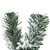 Flocked Madison Pine Artificial Christmas Garland - 9' x 10" - Unlit - IMAGE 4