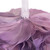 5.5" Layered Purple Feather Christmas Ball Ornament - IMAGE 2