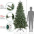 Real Touch™ Pre-Lit Slim Granville Fraser Fir Artificial Christmas Tree - 7.5' - Clear Lights - IMAGE 6