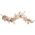 5' x 10" Champagne and Pink Flower Artificial Garland, Unlit - IMAGE 1