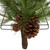 21" Pine Christmas Tree Wall Hanging Decoration with Pinecones - IMAGE 4