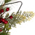 24" Pine Christmas Tree Wall Hanging Decoration with Berries and Holly - IMAGE 3