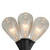 Edison Style Indoor Outdoor Patio Light Set - Clear -  9' Black Wire - 10ct - IMAGE 1