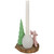 Reindeer with Tree and Pine Cone Christmas Taper Candle Holder - 6" - IMAGE 5