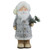 Ceramic Santa Holding Pine Sprig Christmas Figure - 18" - IMAGE 1