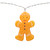 LED Gingerbread Men Christmas String Lights - 4' Clear Wire - 10ct - IMAGE 6