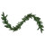 9' x 12" Green Pre-Lit Beaver Pine Artificial Christmas Garland, Clear Lights - IMAGE 1