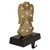 LED Lighted Glittered Angel Christmas Stocking Holder - 7" - Gold Finish - IMAGE 3