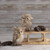 Set of 2 Brown and Ivory Owls Figures - IMAGE 2
