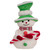 Snowman with Candy Cane Christmas Figure - 10" - IMAGE 1