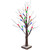 LED Lighted Frosted Retro Christmas Tree - 24" - Multicolor Lights - IMAGE 3