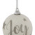 Decoupage Joy Christmas Ball Ornaments - 2.25" (60mm) - 14pc - IMAGE 4