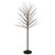 5' Black LED Lighted Christmas Twig Tree - Warm White Lights - IMAGE 1
