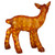 LED Lighted Commercial Grade Acrylic Reindeer Christmas Display Decoration - 23" - Warm White Lights - IMAGE 5