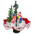 LED Lighted Musical Snowmen in Umbrella Base Snowing Christmas Decoration - 30" - IMAGE 3