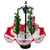 30" Musical Lighted Snowing Snowman Family in Umbrella Base Christmas Decoration - IMAGE 4