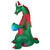 6' Inflatable LED Lighted Dragon with Gift Outdoor Christmas Decoration - IMAGE 5