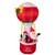 8' Lighted Inflatable Feliz Navidad Hot Air Balloon Outdoor Christmas Decoration - IMAGE 1