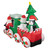 8' Inflatable Train With Santa and Friends Outdoor Christmas Decoration - IMAGE 4