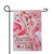 Happy Valentine's Day Flamingo Outdoor Garden Flag 18" x 12.5" - IMAGE 3