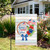 Home Sweet Home Patriotic Wreath Outdoor Garden Flag 12.5" x 18" - IMAGE 3