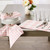 Set of 4 Pink and White Gingham Napkin, 20" - IMAGE 6