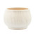 Ceramic Outdoor Grandma Planter - 7" - White and Beige - IMAGE 4