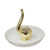6" White and Gold Elephant Decorative Trinket Ringholder - IMAGE 2