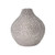 10" Silver Spiked Bottle Shaped Vase Decor - IMAGE 1
