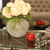 10" Silver Spiked Bottle Shaped Vase Decor - IMAGE 4