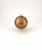 Small Matte Finish Glass Christmas Ball Ornaments - 2" (50mm) - Bronze - 28ct - IMAGE 1