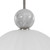 Etched Melon Glass Hanging Pendant Ceiling Light Fixture - 29" - IMAGE 4