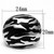 Stainless Steel Women's Dome Ring with Black Jet Epoxy - Size 8 (Pack of 3) - IMAGE 2
