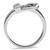 Women's Stainless Steel Belt Designed Ring - Size 5 (Pack of 2) - IMAGE 3