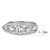 Women's Stainless Steel Bezel Ring with Cubic Zirconia - Size 9 (Pack of 2) - IMAGE 2