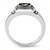 Men's Two Tone IP Stainless Steel Eagle Designed Ring with Black Jet Epoxy - Size 13 (Pack of 2) - IMAGE 3