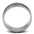 Men's Stainless Steel High Polished Ring, Size 12 (Pack of 2) - IMAGE 3